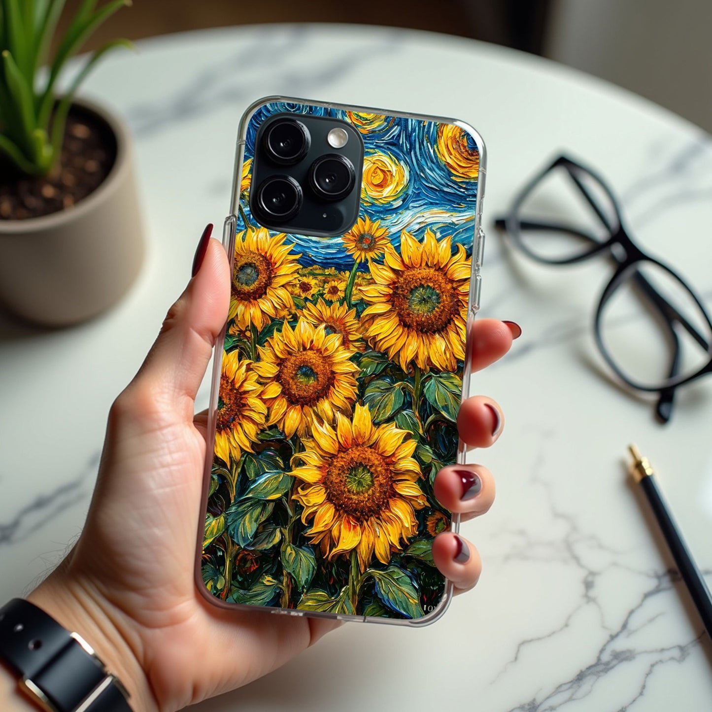 Van Gogh Sunflower