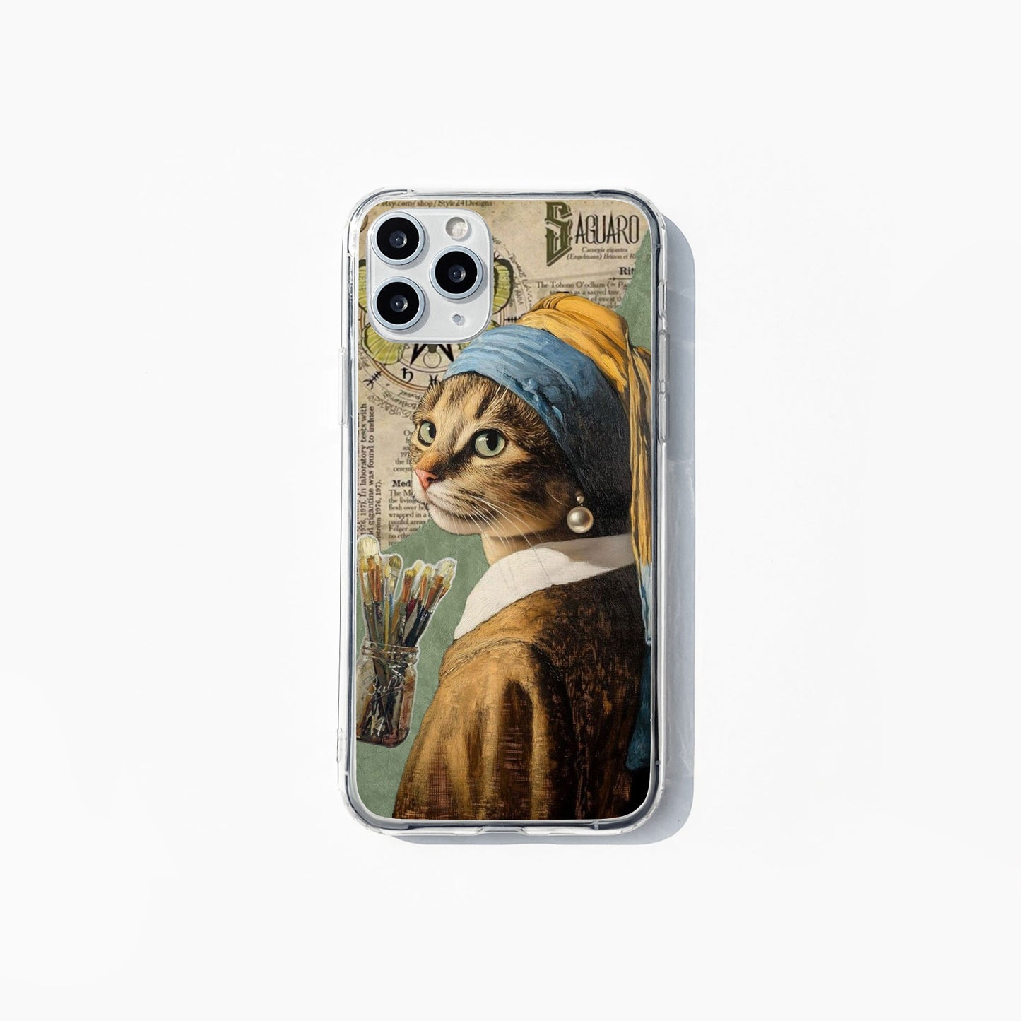 İnci Küpeli Kedi
